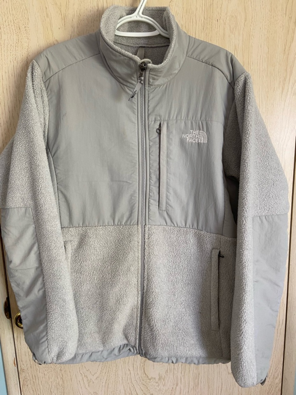 Vintage The North Face Women’s Denali Fleece Jacket Grey XL Polartec Full Zip